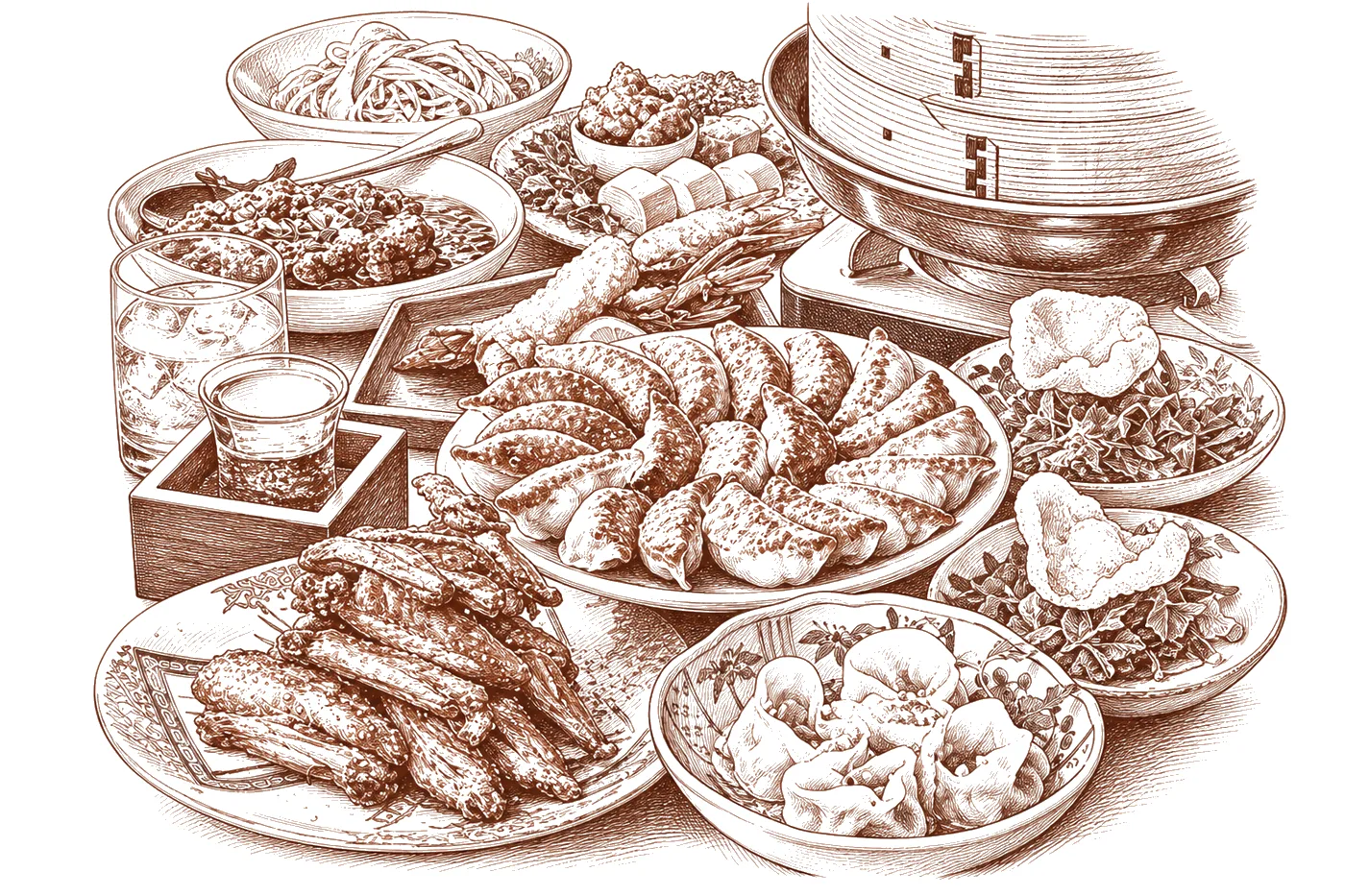 円盤餃子 シンセカイのイメージ